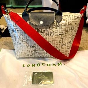 MINT Longchamp transparent La Pliage